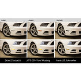 10-14 Ford Mustang Seitenmarkierungsleuchte - Vorne & Hinten, LED Orange/Rot Vorne und hinten