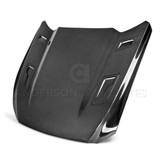15-17 Ford Mustang Motorhaube - Carbon, mit Luftauslass, Verstärkt