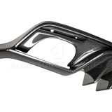 15-17 Ford Mustang Stoßstangenansatz - Carbon, 4-Rohr