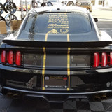 15-17 Ford Mustang Stoßstangenansatz - Carbon, 4-Rohr