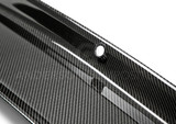15-23 Ford Mustang Heckblende - Ohne Logo, Carbon Glänzend