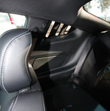 15-23 Ford Mustang Aufsatz für Scheibe - Kiemen Carbon