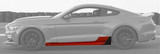 15-23 Ford Mustang Seitenschweller - Shelby Links und Rechts