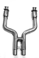 11-14 Ford Mustang GT (5.0) Hosenrohr - Kooks - H-Pipe - Green Catted