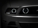 13-14 Ford Mustang Nebelscheinwerfer-Set - Getönt - Halo Style