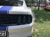 15-17 Ford Mustang Abdeckung Rücklicht - Folie - Grau Hinten