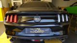15-17 Ford Mustang Abdeckung Rücklicht - Folie, rot Hinten