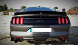 15-17 Ford Mustang Abdeckung Rücklicht - Folie, rot Hinten