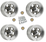 65-73 Ford Mustang Felgensatz - GT5 - Aluminium - 15x7 " Vorne und hinten