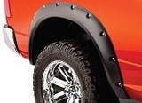 Dodge, Ram (Bed Length: 67.4, 76.3, 96.3Inch) Kotflügelverbreiterung - Matt Schwarz, Pocket Style Fender Flares - Hinten Hinten