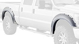 Dodge, Ram (Bed Length: 67.4, 76.3, 96.3Inch) Kotflügelverbreiterung - Granite Crystal Metallic, Pocket Style Vorne und hinten