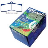 Bremsbelagsatz Scheibenbremse - EBC - Greenstuff - Vorne Vorne