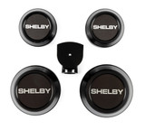 15-23 Ford Mustang GT Motor Styling Kit - Verschlusskappen Set, Schwarz, Shelby (52779957)