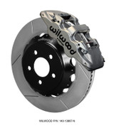 15-23 Ford Mustang (Disc/Disc) Wilwood Bremsanlage vorne AERO6 15 Zoll nickel geschlitzt