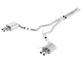 18-20 Ford Mustang (5.2) Abgasanlage - BORLA ATAK - 4-Rohr - ohne Blenden