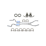 67-69 Ford Mustang (390, 428) Abgasanlage - Stahl - 2 Zoll