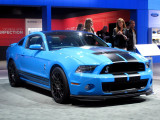 10-14 Ford Mustang Spoilerschwert - Unten Vorne