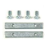 56-62 Chevrolet Corvette Halter Rahmen Windschutzscheibe - Set Unten