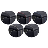 64-66 Ford Mustang (Fastback/Hardtop) Mittelkonsole - Konsole Sport R - Lang - Schwarz/Schwarz - Schwarze Naht - mit Klima