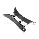 15-17 Ford Mustang Spritzschutz-Set - Carbon