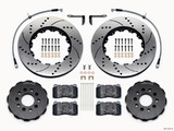 08-13 Ford Mustang (Disc/Disc) Überholsatz Verschleißteile Bremse - gelocht/geschlitzt Vorderachse