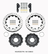 08-13 Ford Mustang (Disc/Disc) Überholsatz Verschleißteile Bremse - Hinten
