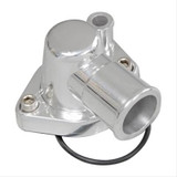 64-73 Ford Mustang Thermostatgehäuse Motorkühlmittel - Aluminium - Chrom - 2 Anschlüsse