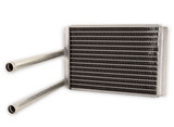 64-68 Ford Mustang Wärmetauscher Heizung - Aluminium - Ohne Klimaanlage - Verlängerte Anschlüsse