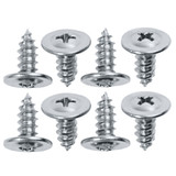 64-73 Ford Mustang Schraube Zierleiste Radhaus - Set, Stahl