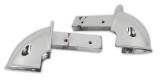 58-61 Chevrolet Corvette Base Armlehne Tür - Endstücke