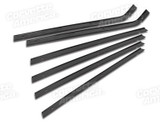 56-62 Chevrolet Corvette Halter Dichtung Verdeck Cabriolet - Set (52820956)