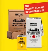 64-73 Ford Mustang Motoröl - Mathe 20W-50 Chromjuwelen 5 Liter