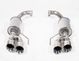 18-26 Ford Mustang GT Schalldämpfer-Set - ROUSH 4-Rohr Chrom