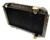 55-60 Chevrolet Corvette Wasserkühler - Messing