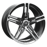05-26 Ford Mustang Felge - Shelby CS14 - 9,5x20 Zoll - Chrome Powder Vorne und hinten