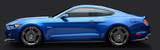 05-26 Ford Mustang Felge - Shelby CS14 - 9,5x20 Zoll - Gunmetal Vorne und hinten