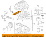 11-17 Ford Mustang (3.7) Gummidichtung Ansaugkrümmer - obere
