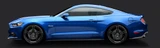 15-26 Ford Mustang Felgensatz - Shelby CS14 - 9,5x20 Zoll und 11x20 Zoll - Schwarz Vorne und hinten