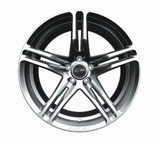 15-26 Ford Mustang Felgensatz - Shelby CS14 - 9,5x20 Zoll und 11x20 Zoll - Chrome Powder Vorne und hinten