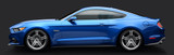 15-26 Ford Mustang Felgensatz - Shelby CS14 - 9,5x20 Zoll und 11x20 Zoll - Chrome Powder Vorne und hinten