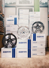 15-25 Ford Mustang Felgensatz - Shelby CS14 - 9,5x20 Zoll und 11x20 Zoll - Gunmetal Vorne und hinten