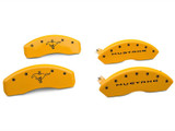 15-23 Ford Mustang (2.3) Blende Bremssattel - Gelb - Vorne und hinten - OEM Bremsen ohne Brembo Vorne und hinten