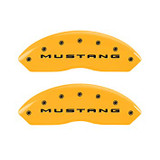 15-23 Ford Mustang (2.3) Blende Bremssattel - Gelb - Vorne und hinten - OEM Bremsen ohne Brembo Vorne und hinten