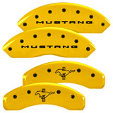 15-23 Ford Mustang (2.3) Blende Bremssattel - Gelb - Vorne und hinten - OEM Bremsen ohne Brembo Vorne und hinten