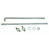 63-66 Chevrolet Corvette Batteriehalterung Set