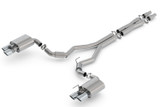18-23 Ford Mustang (Coupe) Abgasanlage - BORLA S-Type ab Kat 4-Rohr Chrom