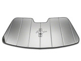 15-23 Ford Mustang Sonnenschutz Windschutzscheibe - Tri-Bar Pony Logo