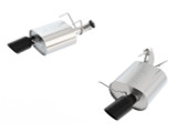 13-14 Ford Mustang (5.0) Abgasanlage - Schwarze Auspuffblenden