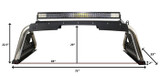 Dodge, Ram Überrollbügel - Go Rhino Sport Bar 2.0 - Schwarz - inkl. Lichtmontageleiste