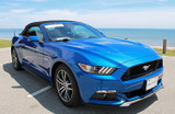 15-23 Ford Mustang (Convertible) Antennenstab - Schwarz Shorty kurz Aluminium